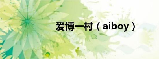 爱博一村（aiboy）