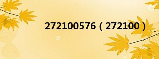 272100576（272100）