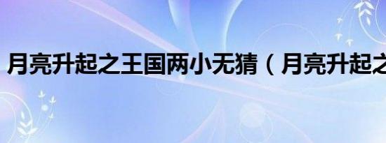 月亮升起之王国两小无猜（月亮升起之王国）