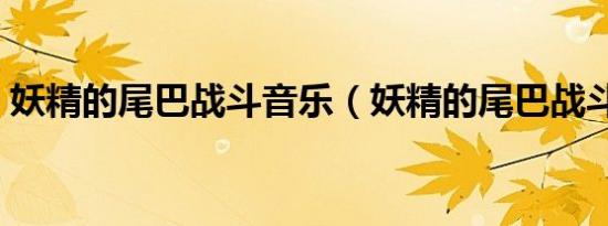 妖精的尾巴战斗音乐（妖精的尾巴战斗插曲）