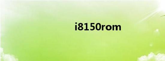 i8150rom