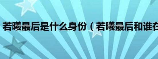 若曦最后是什么身份（若曦最后和谁在一起）