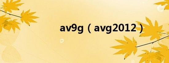 av9g（avg2012）