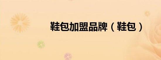 鞋包加盟品牌（鞋包）