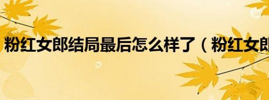 粉红女郎结局最后怎么样了（粉红女郎结局）