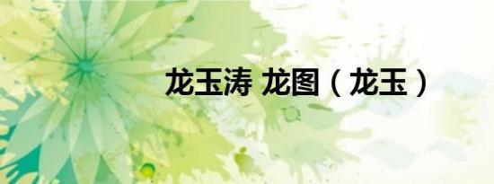 龙玉涛 龙图（龙玉）