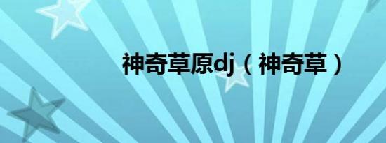 神奇草原dj（神奇草）