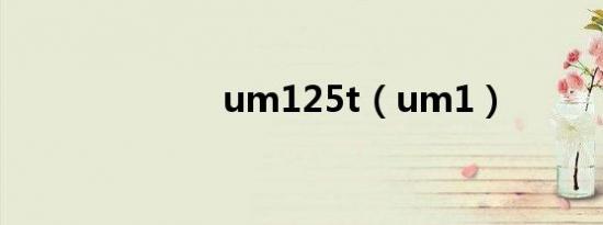 um125t（um1）