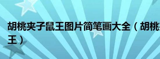 胡桃夹子鼠王图片简笔画大全（胡桃夹子与鼠王）