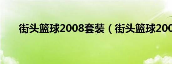 街头篮球2008套装（街头篮球2008）
