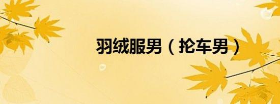 羽绒服男（抡车男）