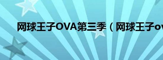 网球王子OVA第三季（网球王子ova）