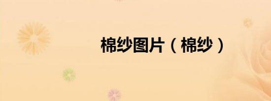 棉纱图片（棉纱）