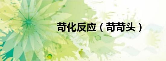 苛化反应（苛苛头）