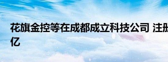 花旗金控等在成都成立科技公司 注册资本10亿
