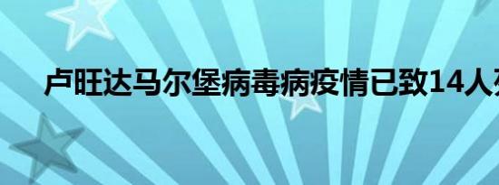 卢旺达马尔堡病毒病疫情已致14人死亡