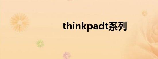 thinkpadt系列