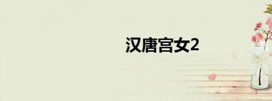 汉唐宫女2