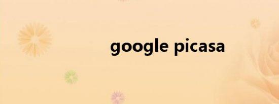 google picasa