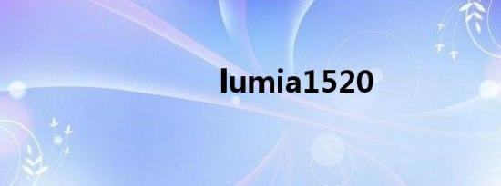 lumia1520