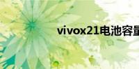 vivox21电池容量多大