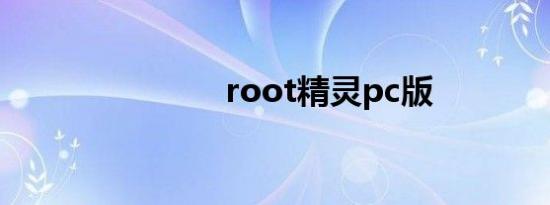 root精灵pc版
