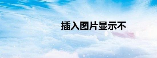 插入图片显示不