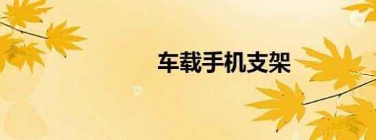 车载手机支架