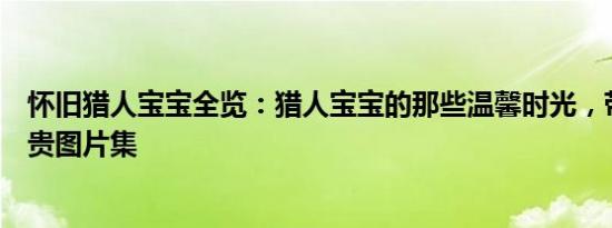 怀旧猎人宝宝全览：猎人宝宝的那些温馨时光，带你回顾珍贵图片集