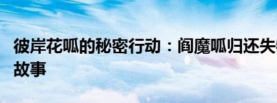 彼岸花呱的秘密行动：阎魔呱归还失物背后的故事