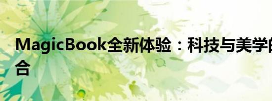 MagicBook全新体验：科技与美学的完美结合